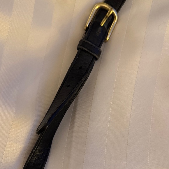 Vintage Coach Black Leather Shoulder Bag crossbody - Picture 3 of 13